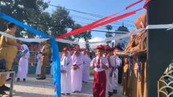 Sudah Tradisi, Hari Pertama Masuk Sekolah Siswa Baru SDN 1 Wanajaya Garut Disambut Marching Band