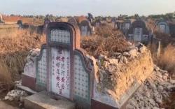 Puluhan Makam di Pemakaman Tionghoa Yayasan Bhakti Suci Dijarah, Kayu Ulin Jadi Sasaran Pelaku 