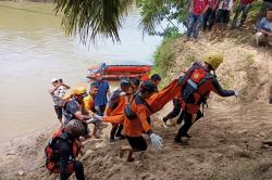 Tim SAR Temukan 2 Jasad Korban Hanyut di Sungai Barumun Padang Lawas