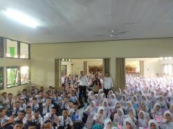 Satreskoba Polres Subang Gelar Sosialisasi P4GN di SMKN 1 Subang