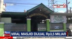 Viral! Masjid di Makassar Dijual Rp3,5 Miliar, Begini Faktanya