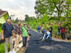 Pemdes Padaluyu Tanggeung Cianjur Selatan Genjot Perbaikan Insfrastruktur