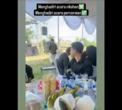 Viral Pria Ini Gelar Pesta Perceraian dan Dilaporkan Mantan Istri ke Polisi, Ini Alasannya