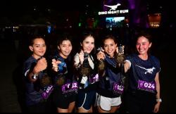 Kemeriahan Dino Night Run Season 2, Berlari Bersama Dinosaurus di Malam Hari