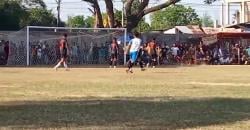 Laga Turnamen Kapolres Pijay, AJ Motor FC Menang Lewat Drama Adu Penalti dengan Skor 4-2