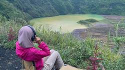 Gunung Galunggung jadi Wisata Favorit Liburan Sekolah di Tasikmalaya