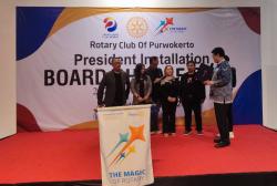 Dilantik Jadi Presiden Rotary Club Purwokerto, Sista Kuatkan Misi Kemanusiaan dan Sosial 