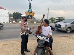 Sepekan Operasi Patuh Krakatau 2024, Polisi di Pringsewu Tindak 574 Pelanggar Lalu Lintas