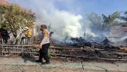 Empat Rumah di Sragen Mengalami Kebakaran Hebat, Diduga Api Berasal dari Tungku Masak
