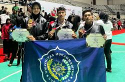 Kejuaraan Terbuka Pencak Silat Internasional di Jakarta, Maba UMS Boyong 2 Emas dan 1 Perunggu