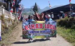 Festival Merapi Merbabu, Warga Mengarak 1001 Tumpeng