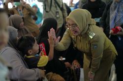 PIN Polio, Bupati Mamuju Ajak Warga Berbondong-Bondong ke Posyandu