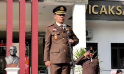 Peringatan Hari Bhakti Adhyaksa ke 64. Kejari Boyolali Gelar Upacara