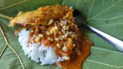 Cobain Nasi Pecel Godong Jati Bu Lastri Ponorogo, Warungnya Kayu hingga Suasana Asri