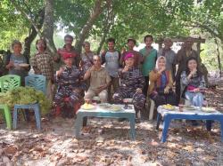 Danlanal Maumere Lakukan Kunjungan Kerja di Alor dan Silahturahmi Dengan Warga