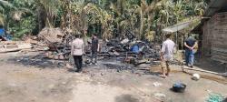 Selang Gas Bocor, Satu Unit Rumah Warga di Lhoksukon Musnah Terbakar