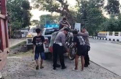 Sepeda Motor Tabrak Truk di Tawangharjo Grobogan, Pengendara Diduga Terpengaruh Miras