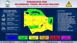 Peringatan Dini BMKG: Gelombang Tinggi di Ambon pada 25-26 Juli 2024