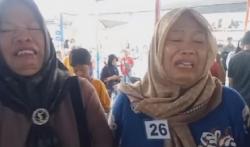 Emak-Emak Ikut Lomba Nangis di Tegal Viral, Netizen: Pasti Mewek Inget Kelakuan Suami!