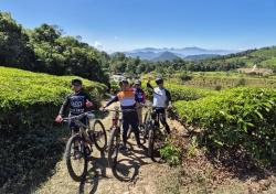 Menikmati Sensasi Gobar Komunitas Gordun Jelajah Trek Puncak Sunan Ibu Ciwidey Bandung