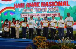 Perayaan Hari Anak Nasional 2024, BJTM Terima Penghargaan sebagai Dunia Usaha Peduli Anak