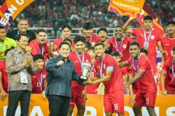 Timnas U-19 Indonesia Sabet Juara AFF Cup 2024 Usai Kalahkan Thailand 1 -0, Ini Kata Erick Thohir