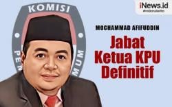 Ketua KPU Definitif Dijabat Mochammad Afifuddin