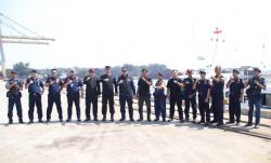 KSOP Banten dan Crew Kapal KN.DAMARU P.214 PLP Tg. Priok Turut Hadir Diacara Operasi Gabungan Laut