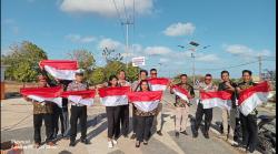 Sambut HUT RI ke 79, BPS Sabu Raijua bagi Bendera Gratis untuk Pengguna Jalan