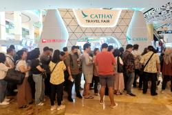 Ribuan Pengunjung Padati Promo Wisata Menarik di Cathay Travel Fair 2024