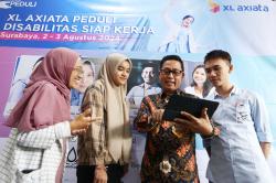 XL Axiata Beri Pelatihan Digital dan Siap Kerja Untuk Penyandang Disabilitas di Surabaya