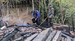 Gegara Api Tungku, Rumah Mak Imi di Lumbung Ciamis Ludes Terbakar