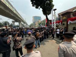 Perwakilan FKPPI dan KBPP Polri Datangi Mabes Polri Serahkan Aduan Dugaan Ujaran Kebencian Alvin Lim