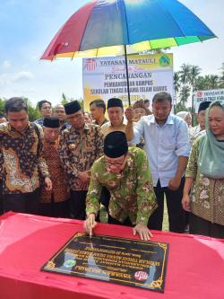 Yayasan MATAULI Binaan Akbar Tanjung Canangkan Pembangunan Kampus Sekolah Tinggi Agama Islam Barus