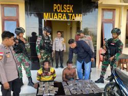 35 Paket Ganja Kering dan Pelaku Curanmor Diamankan di Kampung Mosso