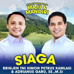 Tiga Parpol Mengusung Petrus Kamlasi dan Andri Garu Maju Pilgub NTT