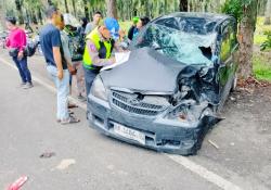 Kecelakaan Maut di Sergai, Satu Keluarga Tewas Tertabrak Mobil