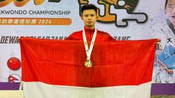 Bripda Dhiva Rahmani Sonjaya Raih Emas di MBW International Taekwondo Championship 2024 Malaysia