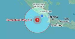 Gempa Bumi 5,3 SR Dirasakan Warga Tanggamus