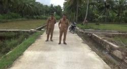 Rabat Beton Jalan Usaha Tani dalam Meningkatkan Hasil Pertanian di Pekon Karang Rejo