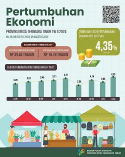 Gelar Jumpa Pers Virtual, BPS NTT  Soroti Pertumbuhan Ekonomi Menurut PDRB Triwulan II 2024