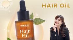 DEXSKIN Hair Oil Padukan Bahan Alami Argan Oil, Coconut Oil, dan Bisabolol untuk Rambut Sehat