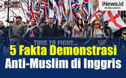 Demonstrasi Anti-Muslim di Inggris, Berikut 5 Fakta Kejadian