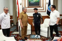 Pemkot Tangsel Apresiasi Kafiatur Rizky atas Prestasi Juara AFF U-19