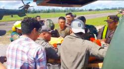 Jenazah Pilot Korban Kekejaman OPM Berhasil di Evakuasi dari Distrik Alama, Kabupaten Mimika