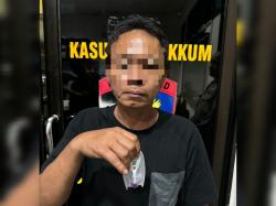 Bawa 1 Kilo Sabu, Kurir asal Palembang Diringkus Tim Gabungan Polda Babel saat Tiba di Pelabuhan