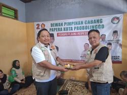 Potong Tumpeng, Papera Gerindra Kota Probolinggo Rayakan HUT ke 2