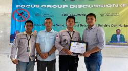Kasat Narkoba Polres Batu Bara Sosialisasi Ke SMA Negeri 1 Tentang Generasi Bebas Bullying Dan Bahay