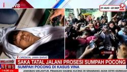 Eks Terpidana Kasus Vina Cirebon Jalani Ritual Sumpah Pocong, Kenakan Kain Kafan dan Baca Syahadat