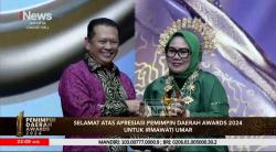 Irmawati Umar Ketua MP2 Sulbar Raih Penghargaan Bergengsi di Inews TV Kategori Perempuan Inspiratif